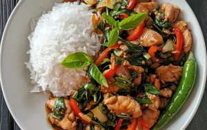 Spicy Thai Basil Chicken
