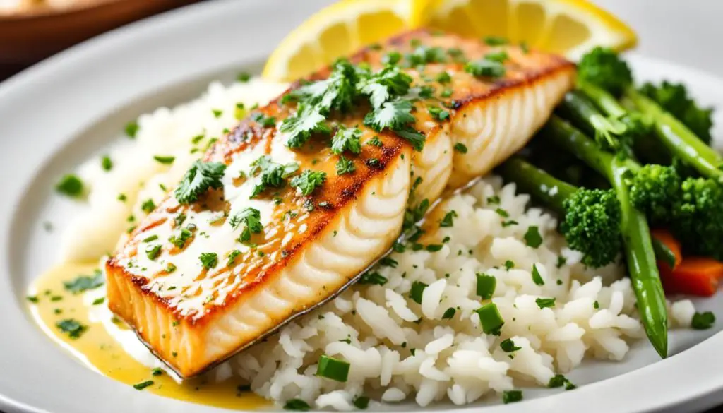 Lemon Butter Garlic Fish