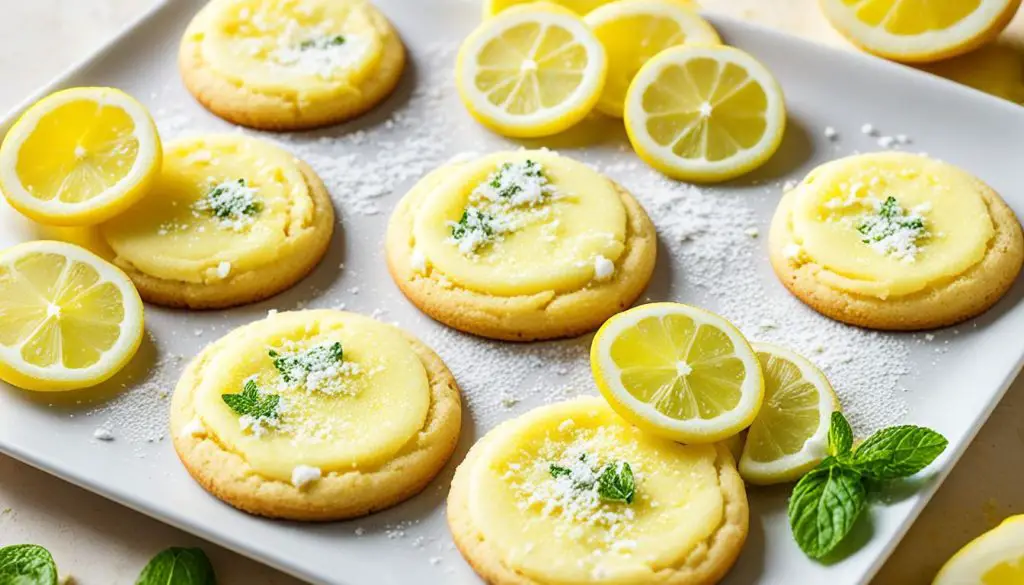 Lemon Cake Mix Cookies