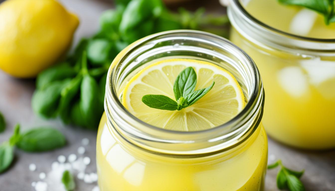 Lemon vinaigrette recipe