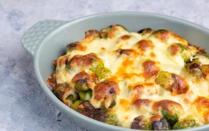 Creamy Baked Brussel Sprouts