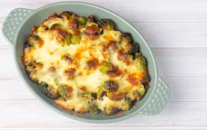 Creamy Baked Brussel Sprouts