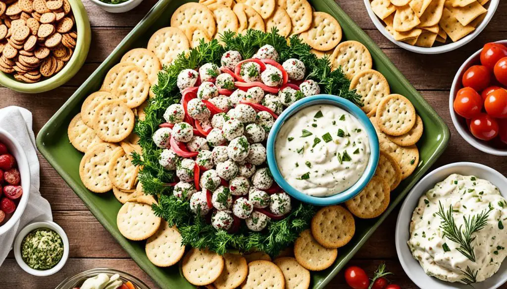 Serving Ideas for Chipped Beef Cheese Ball