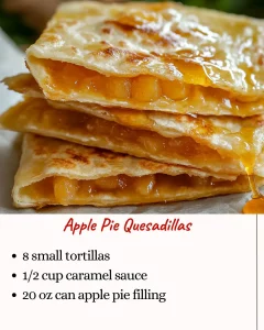 Apple Pie Quesadillas