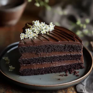 Midnight Fudge Cake 