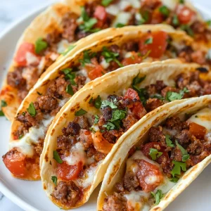 Meat Lovers Pizza Tacos