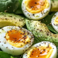 AVOCADO AND SPINACH EGG SALAD