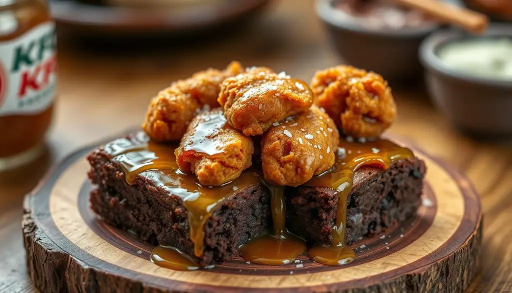 KFCInspired Decadent Brownies
