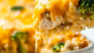 Broccoli Rice and Chicken Casserole