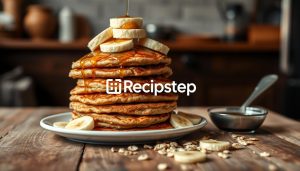 Oatmeal Banana Pancakes